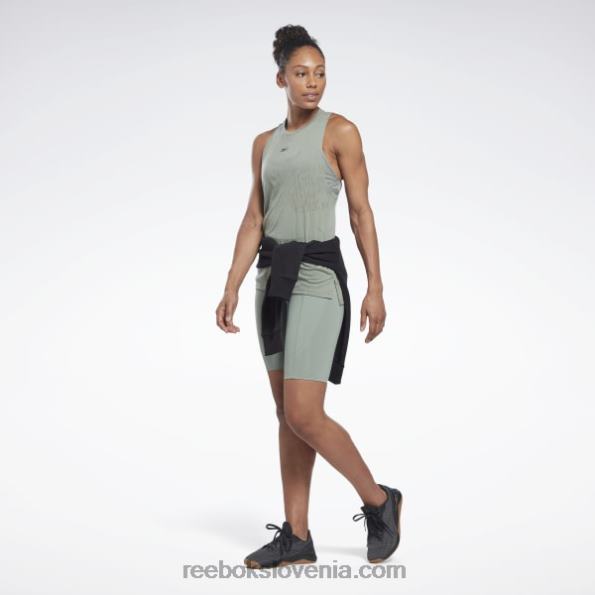 Reebok izgoreli brezrokavnik R22JR535 harmonija zelena ženske