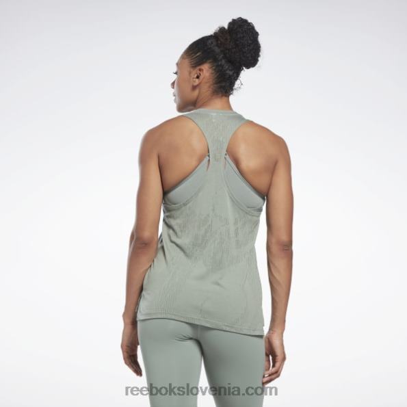 Reebok izgoreli brezrokavnik R22JR535 harmonija zelena ženske