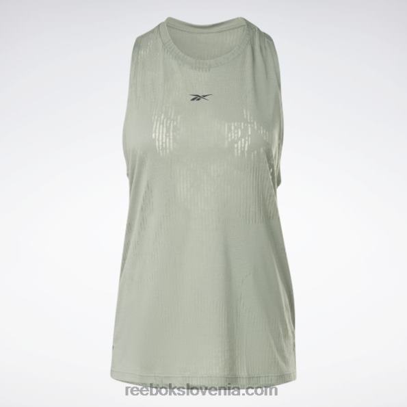 Reebok izgoreli brezrokavnik R22JR535 harmonija zelena ženske