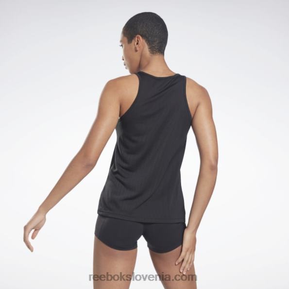 Reebok združuje fitnes perforiran brezrokavnik R22JR598 Črna ženske