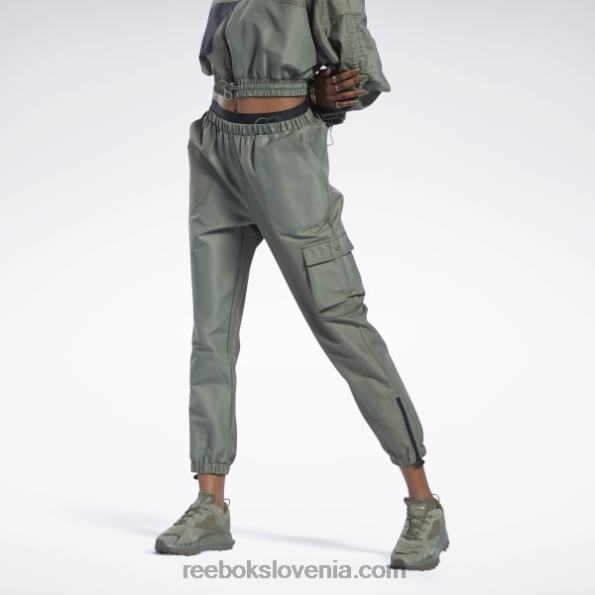 Reebok hlače cardi b R22JR936 lovec zelena ženske