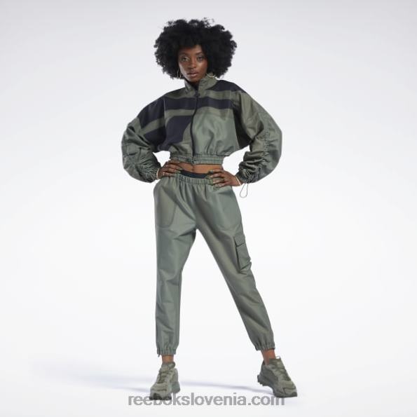 Reebok hlače cardi b R22JR936 lovec zelena ženske