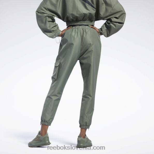 Reebok hlače cardi b R22JR936 lovec zelena ženske