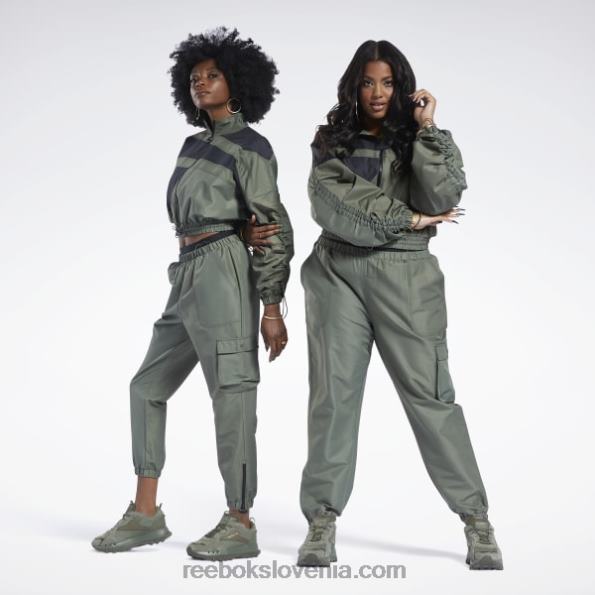 Reebok hlače cardi b R22JR936 lovec zelena ženske