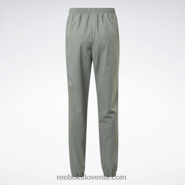 Reebok klasične franšizne trenirke R22JR275 harmonija zelena ženske