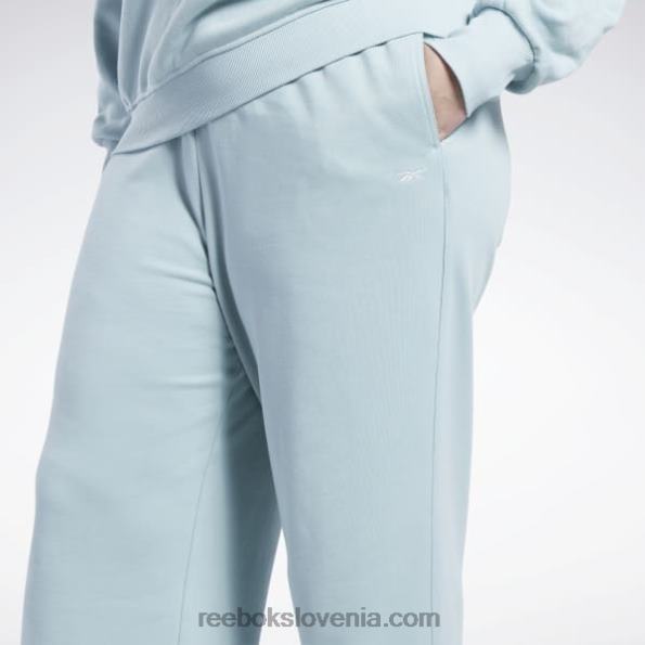 Reebok klasične široke hlače (plus size) R22JR649 obmorska siva ženske