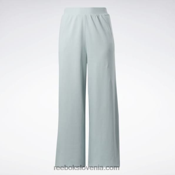 Reebok klasične široke hlače (plus size) R22JR649 obmorska siva ženske