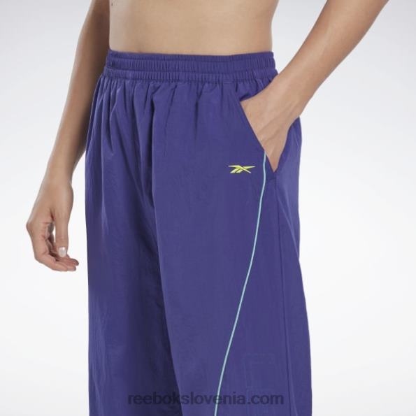 Reebok les mills tkane hlače R22JR448 krepko vijolična ženske