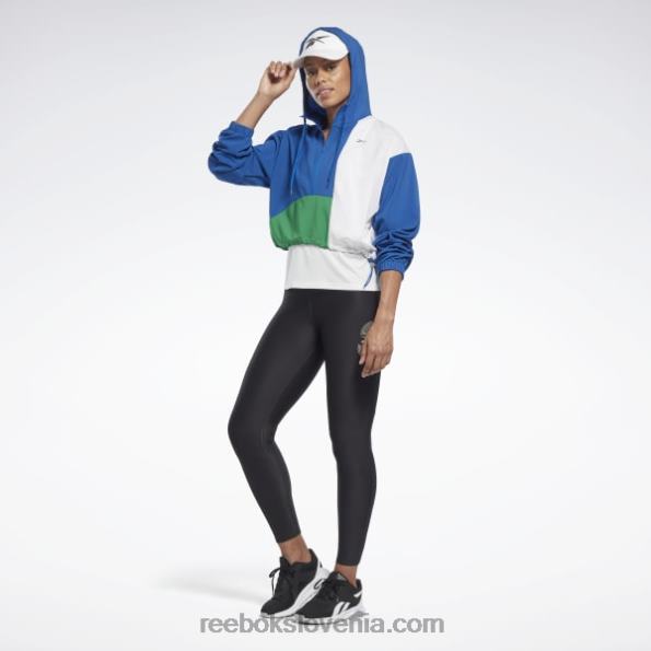 Reebok tekaška tkana jakna R22JR711 vektorsko modra ženske