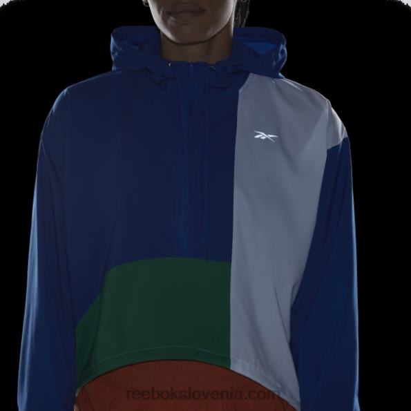 Reebok tekaška tkana jakna R22JR711 vektorsko modra ženske