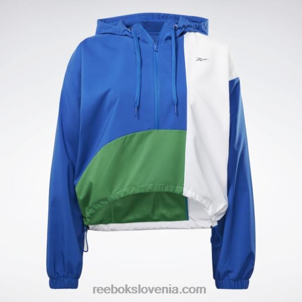 Reebok tekaška tkana jakna R22JR711 vektorsko modra ženske