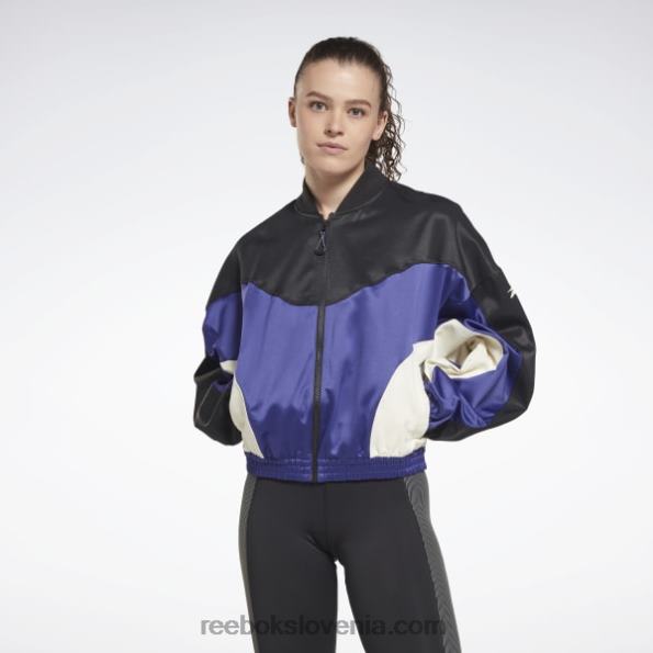 Reebok vetrovka v slogu tehnologije R22JR646 krepko vijolična ženske
