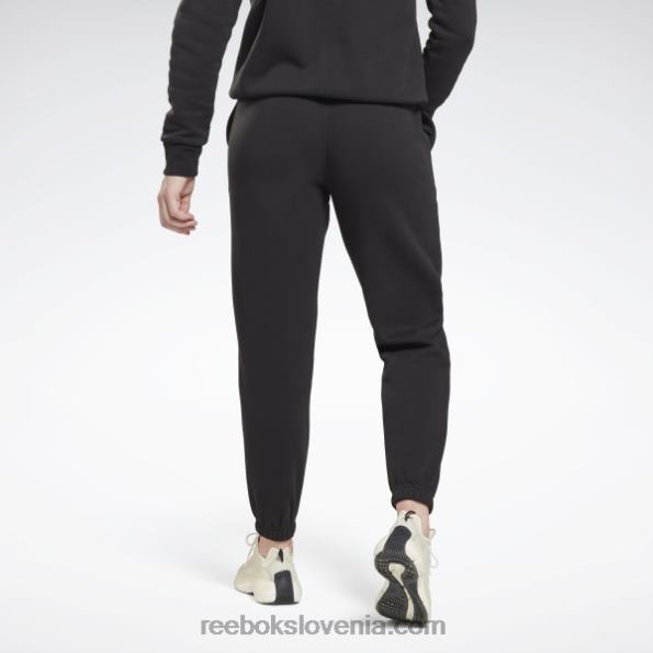 Reebok joggerji iz flisa identitete R22JR292 Črna ženske