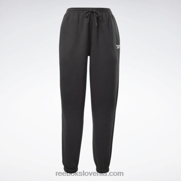 Reebok joggerji iz flisa identitete R22JR292 Črna ženske