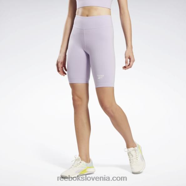 Reebok kratke hlače z logotipom R22JR838 vijolična oaza ženske