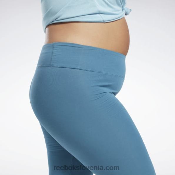 Reebok kratke hlače z logotipom (večja velikost) R22JR697 jekleno modra s23-r ženske