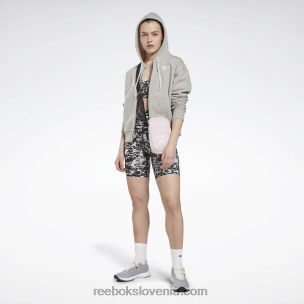 Reebok pikčaste moderne safari kratke hlače R22JR640 Črna ženske