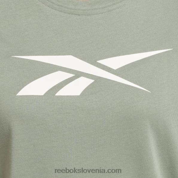 Reebok Training Essentials vektorska grafična majica R22JR512 harmonija zelena ženske