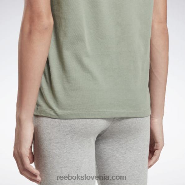 Reebok Training Essentials vektorska grafična majica R22JR512 harmonija zelena ženske