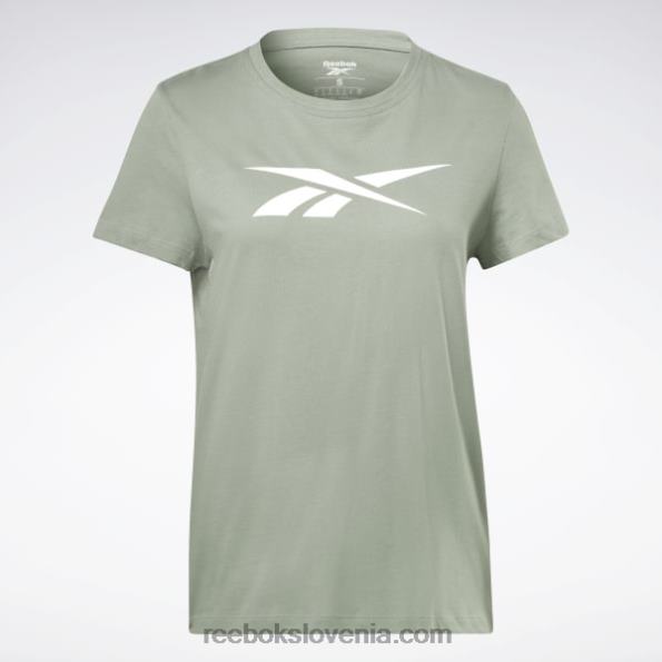 Reebok Training Essentials vektorska grafična majica R22JR512 harmonija zelena ženske