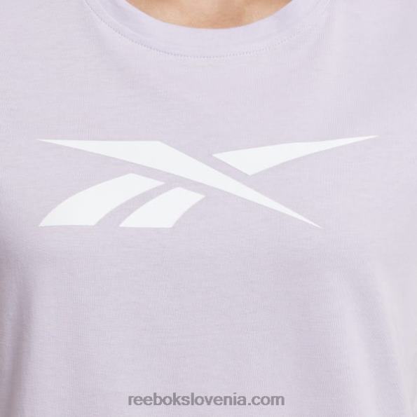 Reebok Training Essentials vektorska grafična majica R22JR528 vijolična oaza ženske