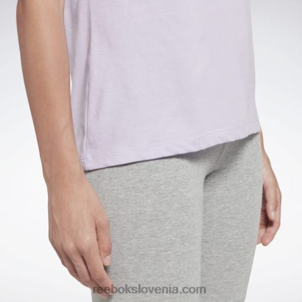 Reebok Training Essentials vektorska grafična majica R22JR528 vijolična oaza ženske
