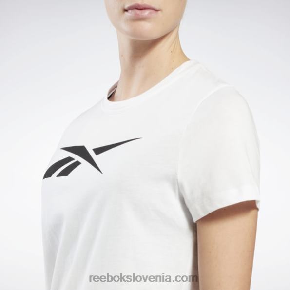 Reebok Training Essentials vektorska grafična majica R22JR800 bela ženske