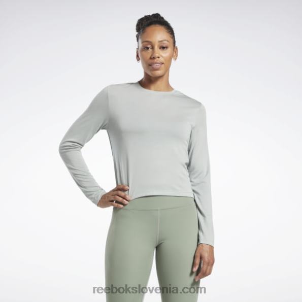 Reebok activchill+dreamblend majica z dolgimi rokavi R22JR655 morsko pršilo ženske