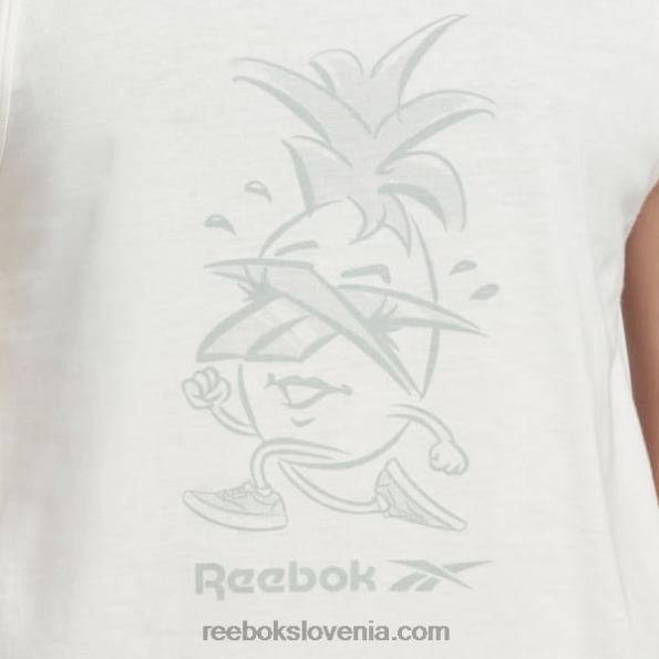 Reebok domiselna majica R22JR883 kreda ženske