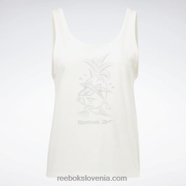 Reebok domiselna majica R22JR883 kreda ženske