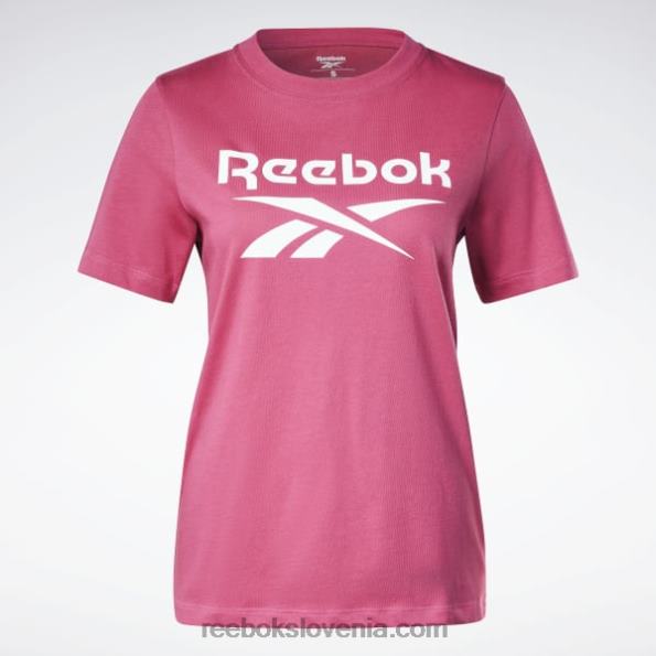 Reebok identitetna majica R22JR520 pol ponosna roza/bela ženske