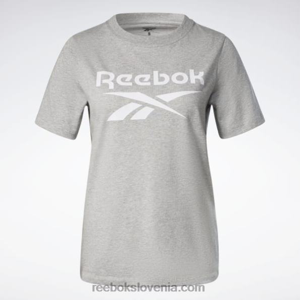 Reebok identitetna majica R22JR703 srednje siva vresa ženske