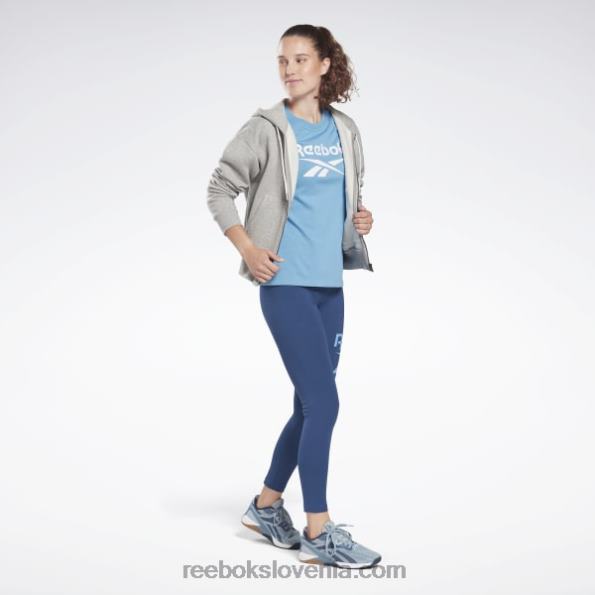 Reebok identitetna majica R22JR797 bistveno modra ženske
