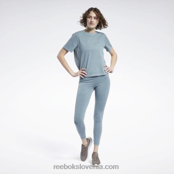 Reebok klasična majica z naravnimi barvami R22JR974 polnočni bor ženske