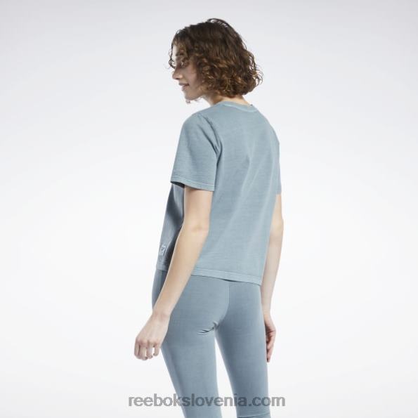 Reebok klasična majica z naravnimi barvami R22JR974 polnočni bor ženske