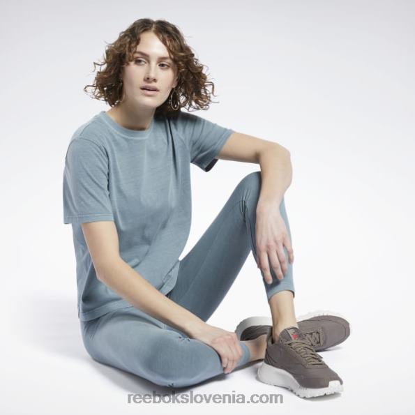 Reebok klasična majica z naravnimi barvami R22JR974 polnočni bor ženske