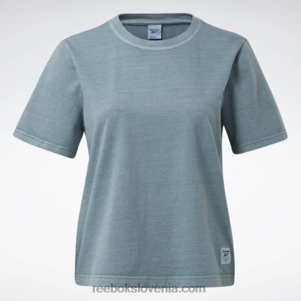 Reebok klasična majica z naravnimi barvami R22JR974 polnočni bor ženske
