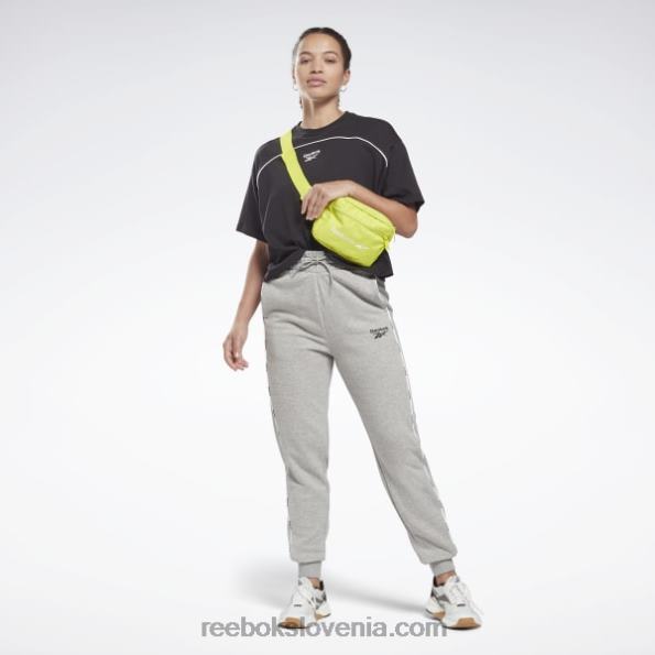 Reebok majica s kratkimi rokavi R22JR696 Črna ženske