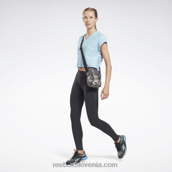 Reebok perforirana majica s kratkimi rokavi R22JR895 modri biser ženske