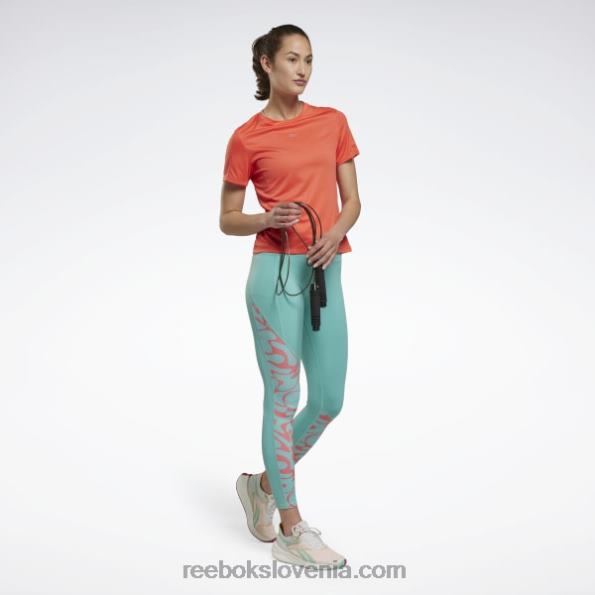 Reebok tekaška majica speedwick R22JR954 pol oranžna flare ženske