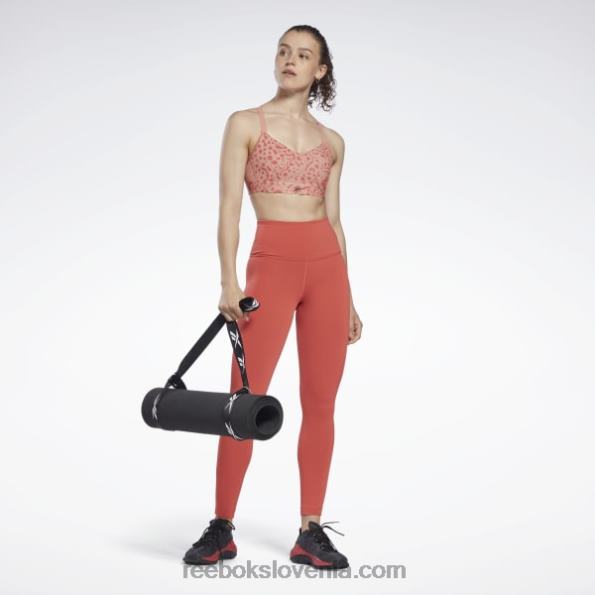 Reebok luksuzen moderen športni nedrček z naramnicami v stilu safari R22JR813 kanjonske korale ženske