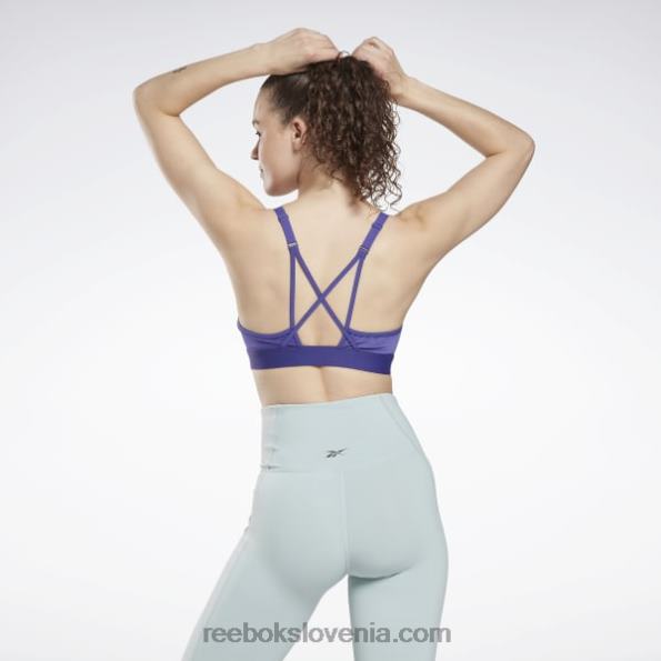 Reebok lux športni nedrček z naramnicami R22JR670 krepko vijolična ženske
