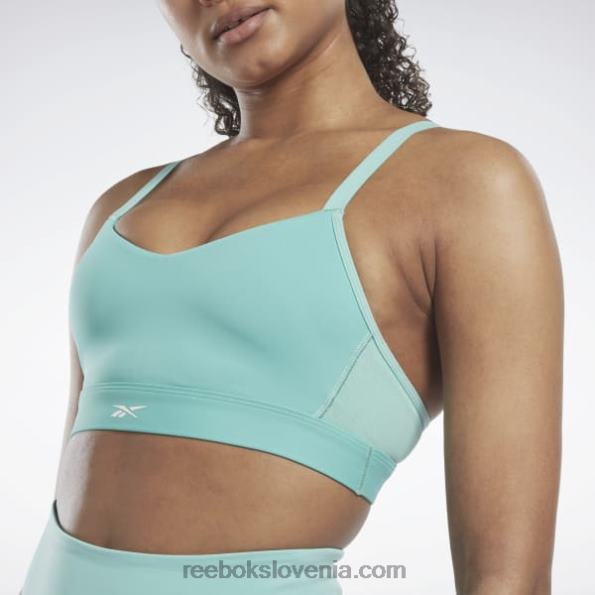 Reebok lux športni nedrček z naramnicami R22JR775 polklasična teal ženske