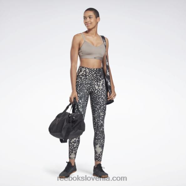 Reebok lux športni nedrček z naramnicami R22JR996 balvansko siva ženske