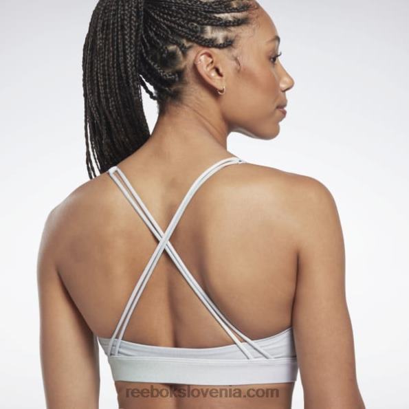 Reebok športni modrček z naramnicami za jogo R22JR726 vijolična oaza ženske