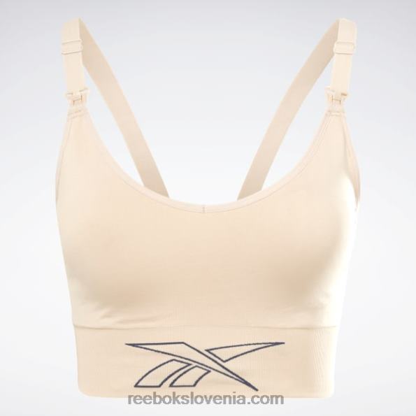 Reebok športni nedrček za dojenje R22JR896 mehki ekru ženske