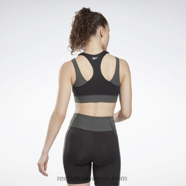 Reebok studio večplastni zgornji del nedrčka R22JR600 Črna ženske