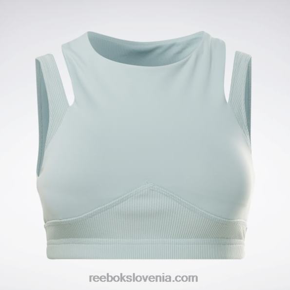Reebok studio večplastni zgornji del nedrčka R22JR712 obmorska siva ženske