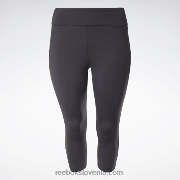 Reebok lux 3/4 pajkice (večja velikost) R22JR653 Črna ženske