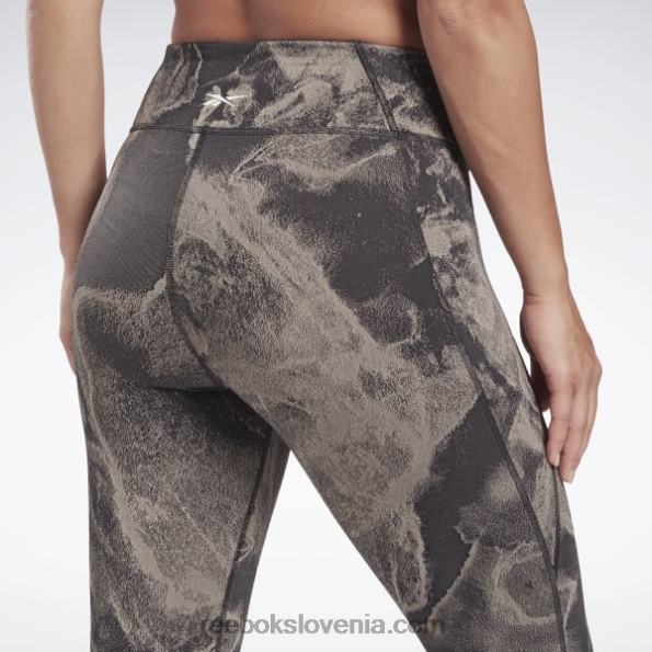 Reebok lux pajkice iz žakarda R22JR795 Črna ženske